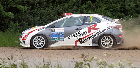 Opgraderingen til 2010-versionen af Honda Civic Type R har givet nye konkurrence-udfordringer for Martin Knudsen og Søren Kjær.